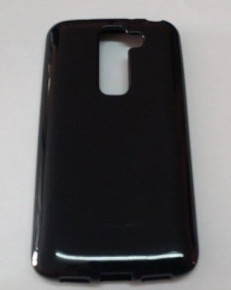 Силиконов гръб ТПУ гланц за LG G2 mini D620 / LG G2 Mini Dual D618 черен